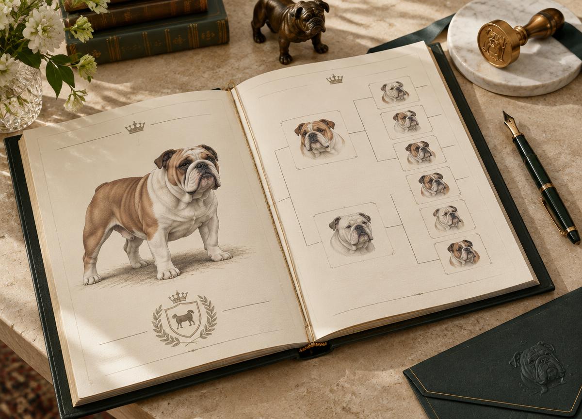 Casa Bulldog pedigree and breeding records